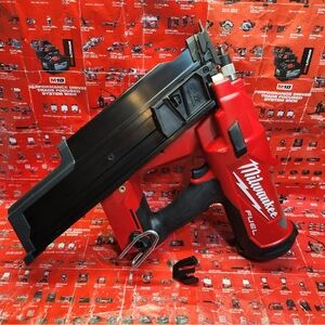 Milwaukee Red Cordless Nail Gun